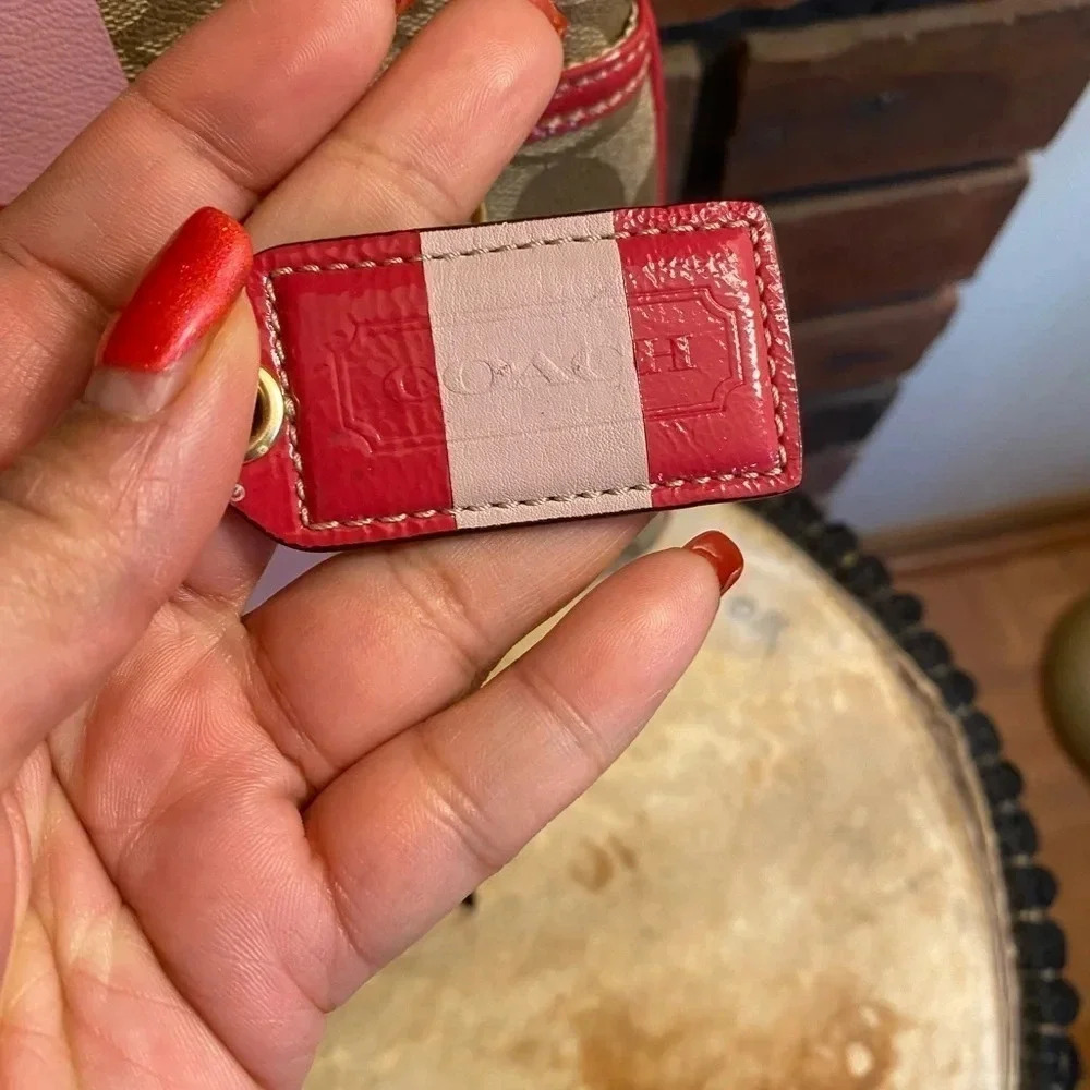 Coach Signature Heritage Stripe Crossbody Bag - Picture 3 of 12